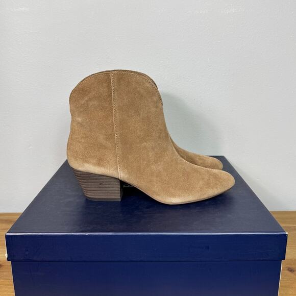 Splendid Paige Western Ankle Booties in Light Brown Size 7 - Picture 5 of 9